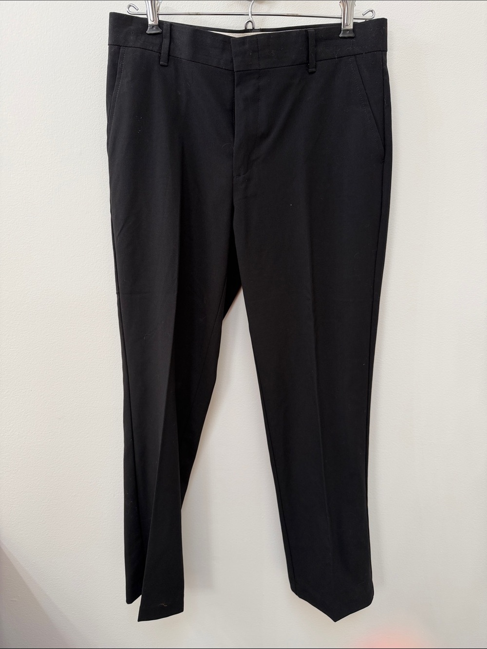 Chaps Black Boys Dress Slacks